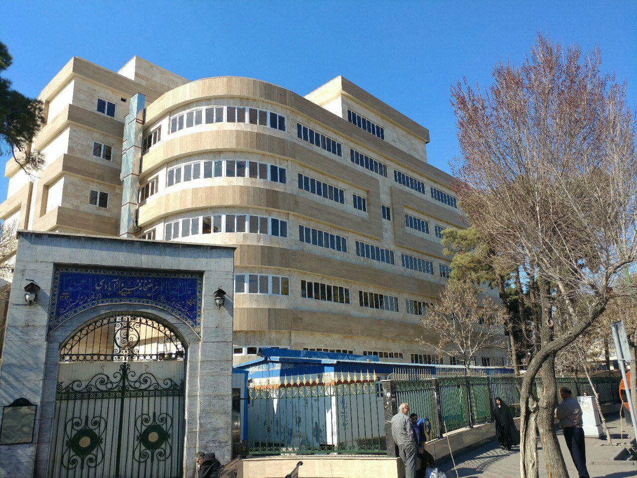 در و پنجره UPVC بیمارستان فیروزآبادی